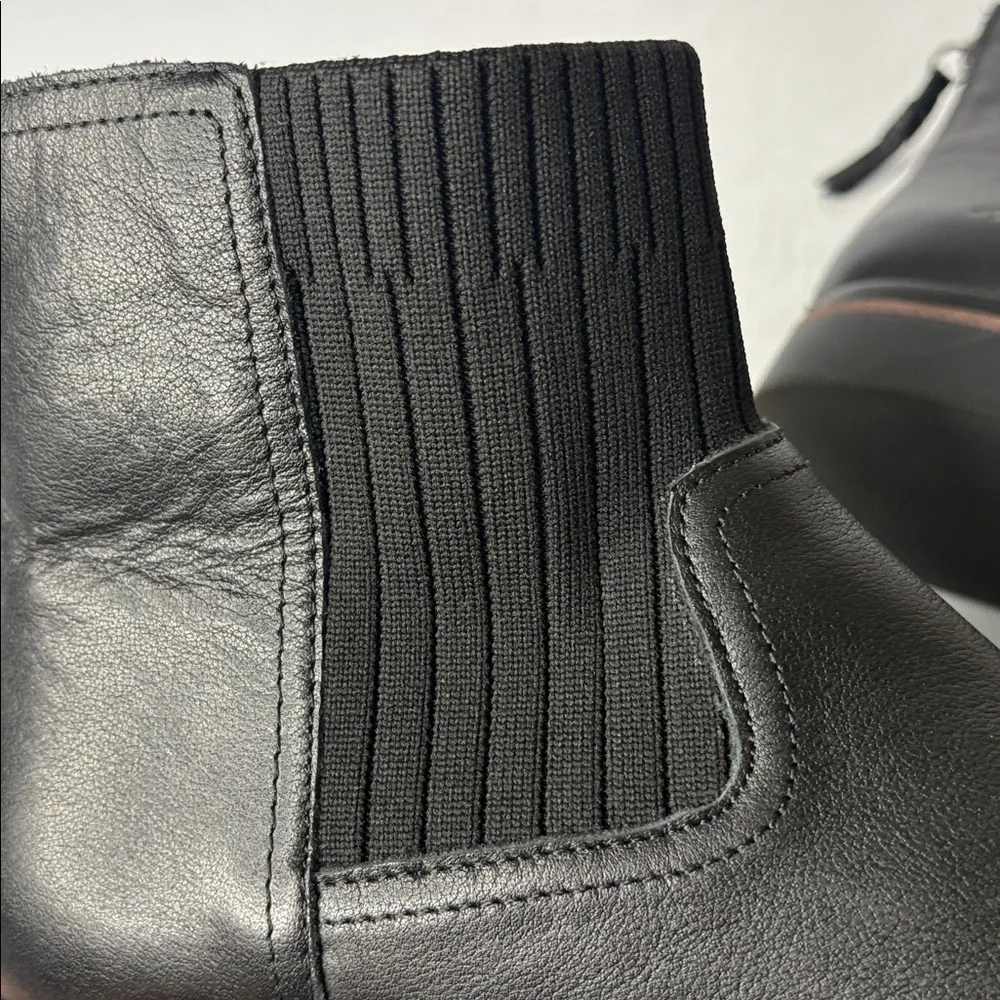 Hush Puppies Vola Black Chelsea Style Bootie
